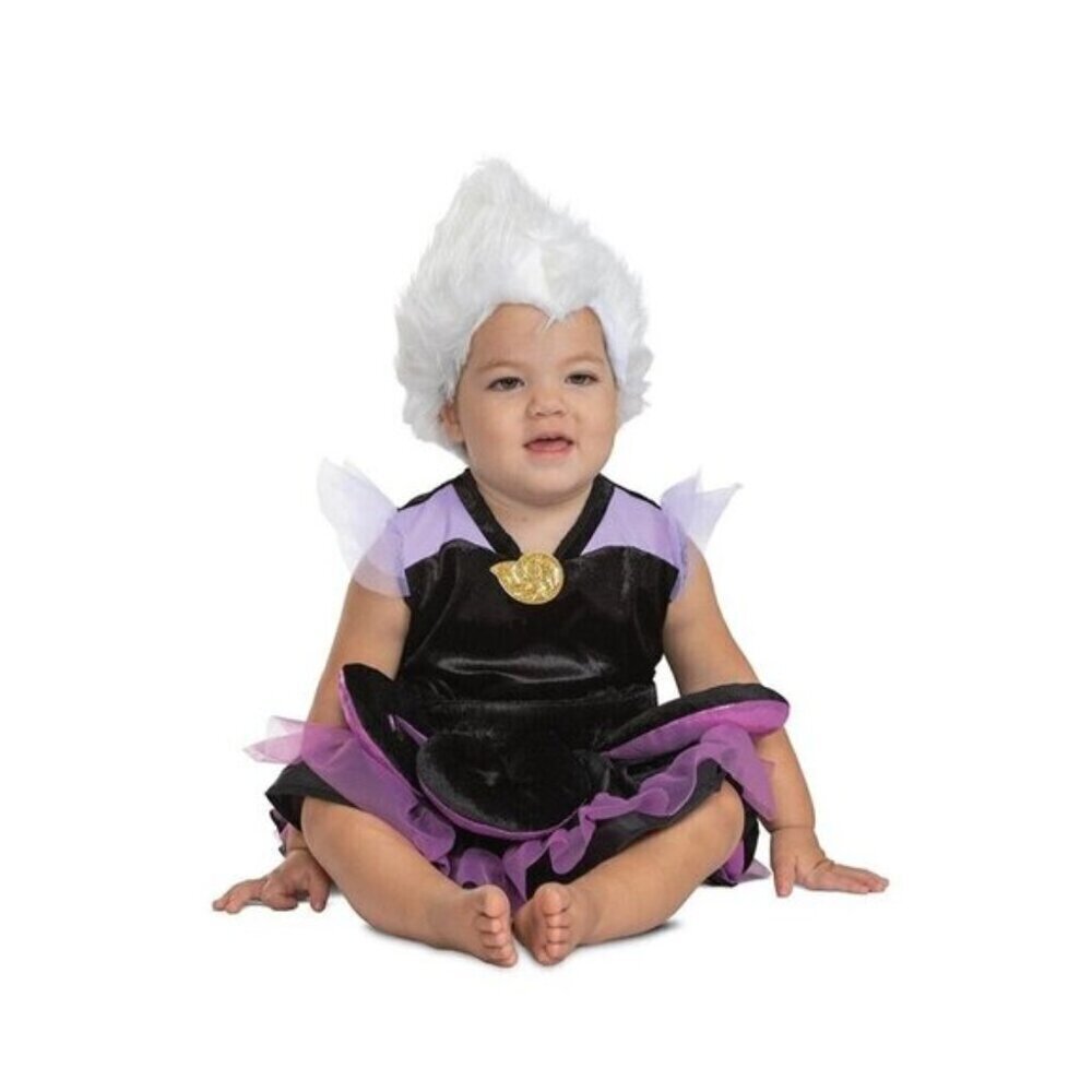 NEW Ursula Disney Baby Halloween Costume 6-12 Months Little Mermaid Sea Witch